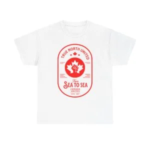 Canada Sea to Sea Tee – True North United Maple Leaf Graphic Shirt