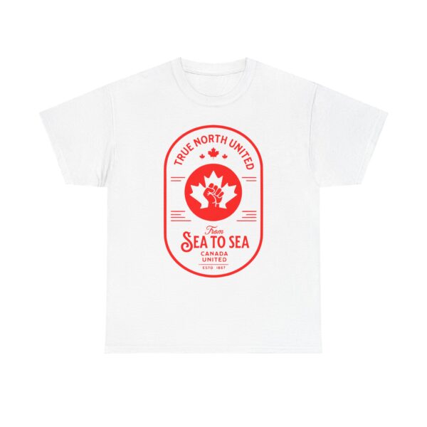 Canada Sea to Sea Tee – True North United Maple Leaf Graphic Shirt