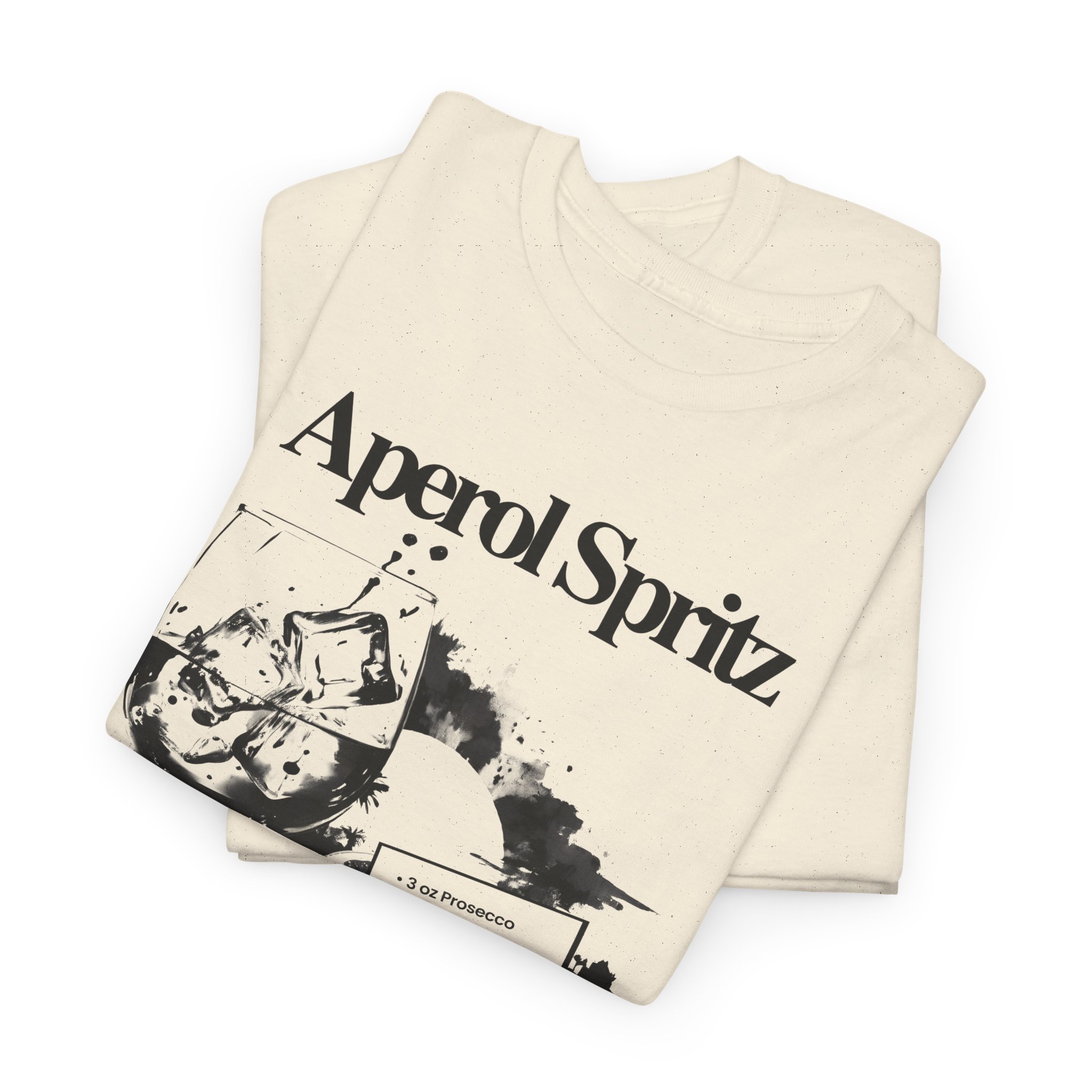 Aperol Spritz Tee — Vintage Cocktail Graphic Shirt - Image 5