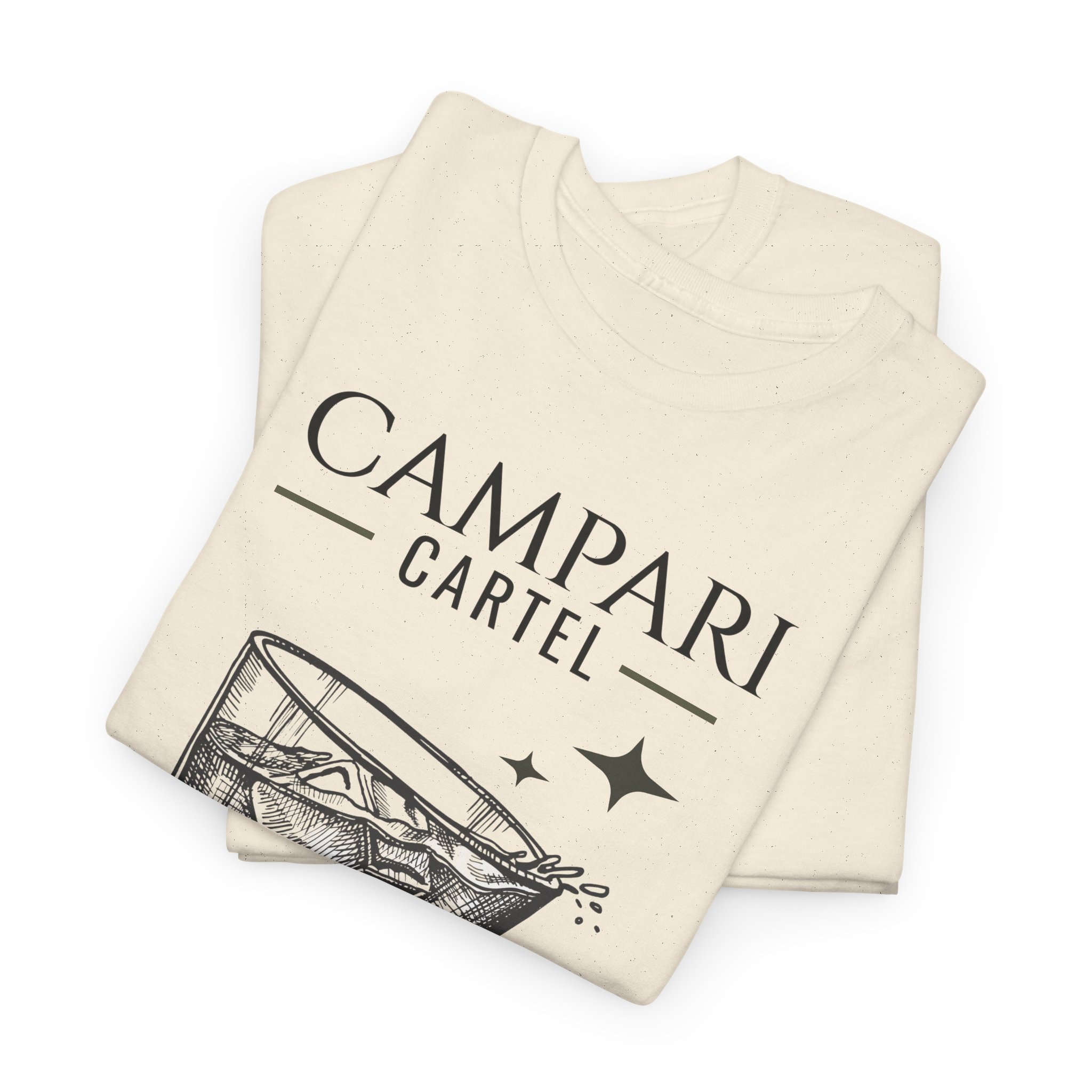 Campari Cartel Tee — Vintage Cocktail Graphic T-Shirt - Image 5