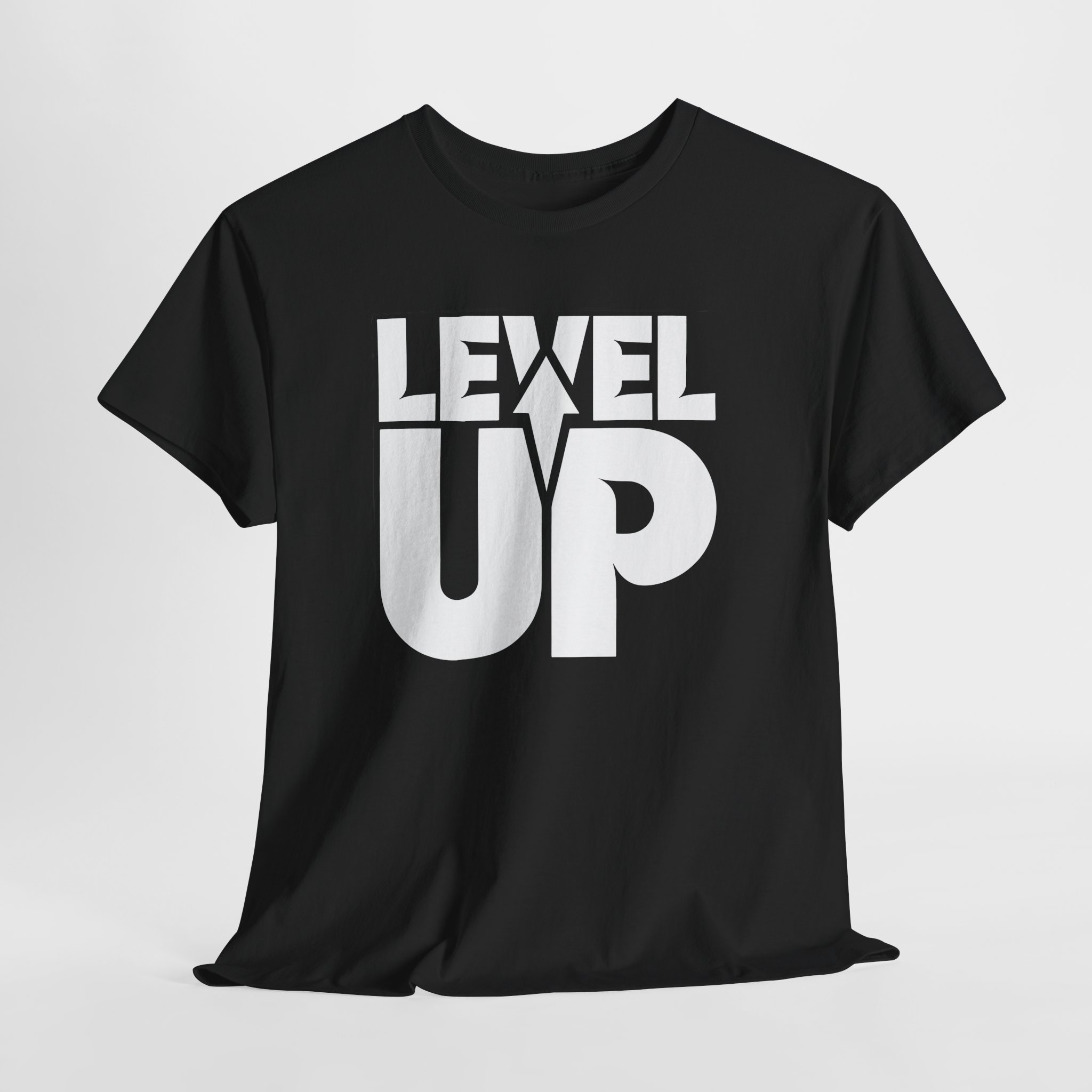 Level Up T-Shirt — Bold Gamer Retro Typography Tee - Image 5