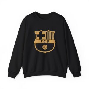 Gold FCB Crest Sweatshirt