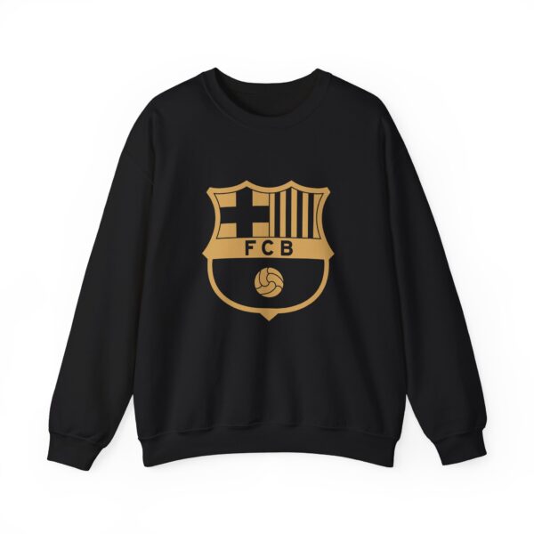 Gold FCB Crest Sweatshirt
