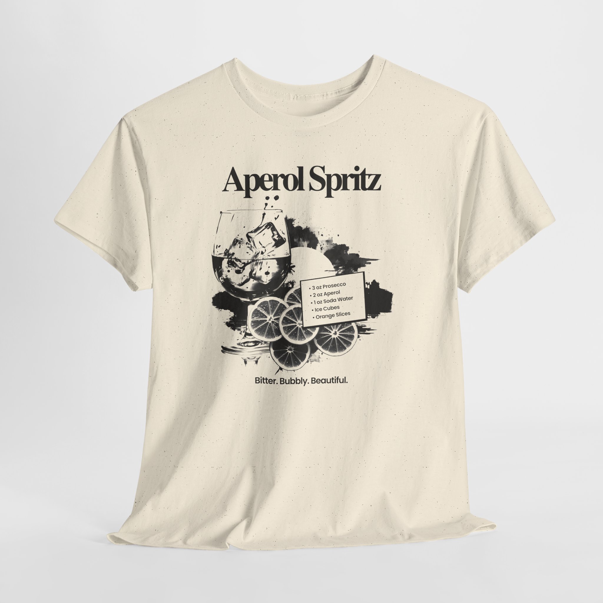 Aperol Spritz Tee — Vintage Cocktail Graphic Shirt - Image 6