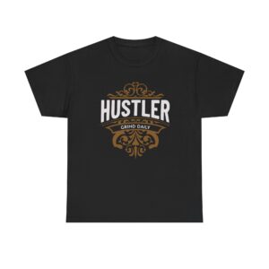 Hustler Grind Daily Tee — Motivational Graphic T-Shirt
