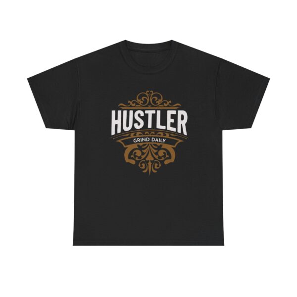 Hustler Grind Daily Tee — Motivational Graphic T-Shirt