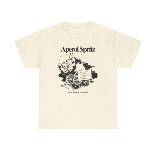 Aperol Spritz Tee — Vintage Cocktail Graphic Shirt