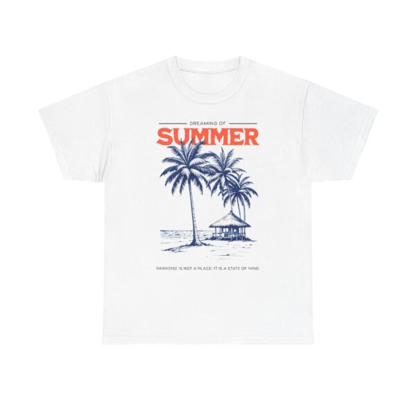 Summer Palm Beach T-Shirt — Retro Tropical "Summer" Graphic Tee