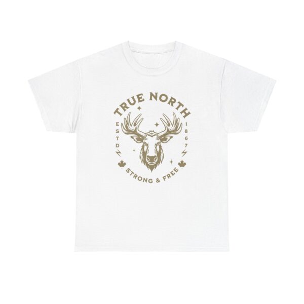 True North Moose Tee — Strong & Free Outdoor Graphic T-Shirt