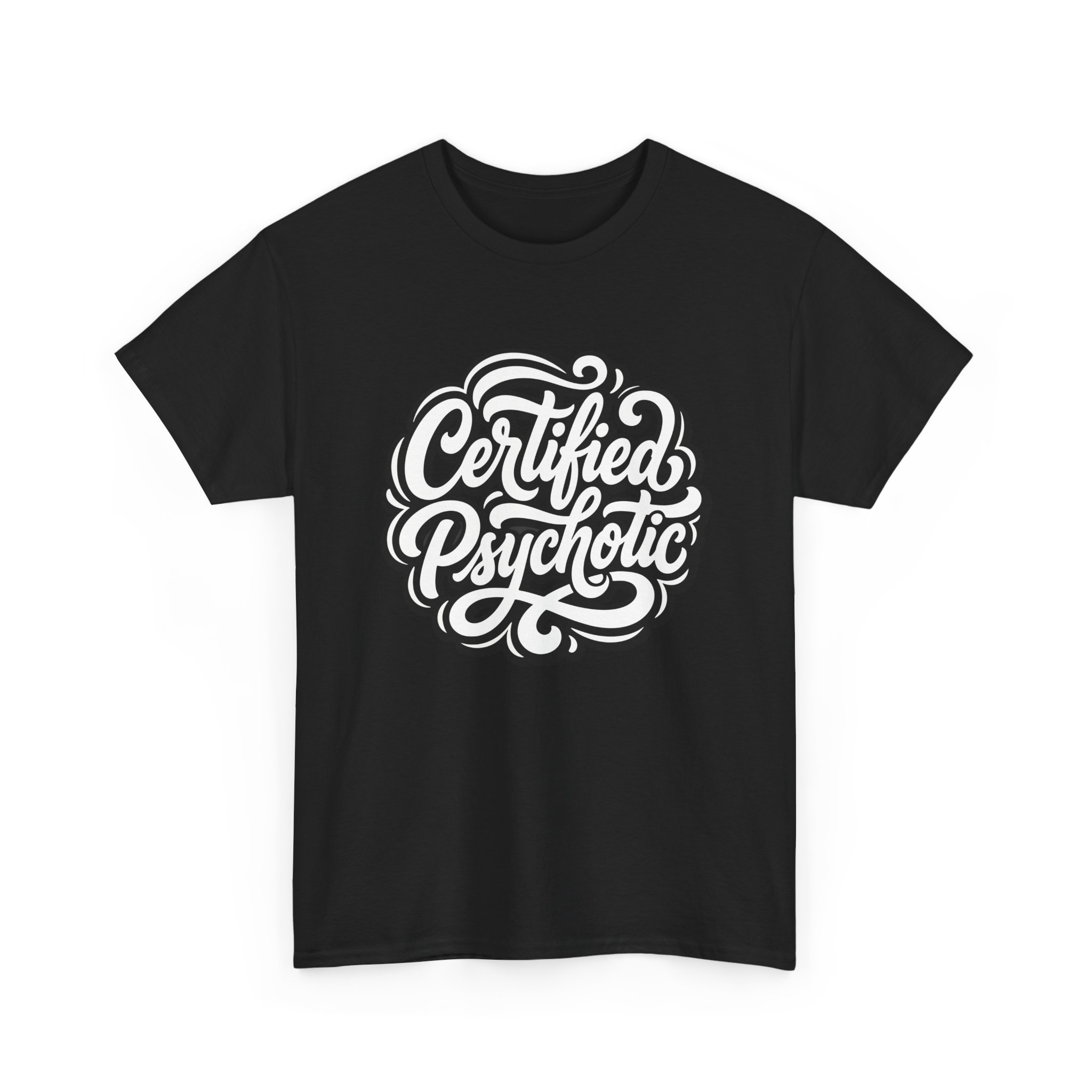 Certified Psychic T-Shirt — Vintage Script Tee for Spiritual Readers & Intuitives - Image 3