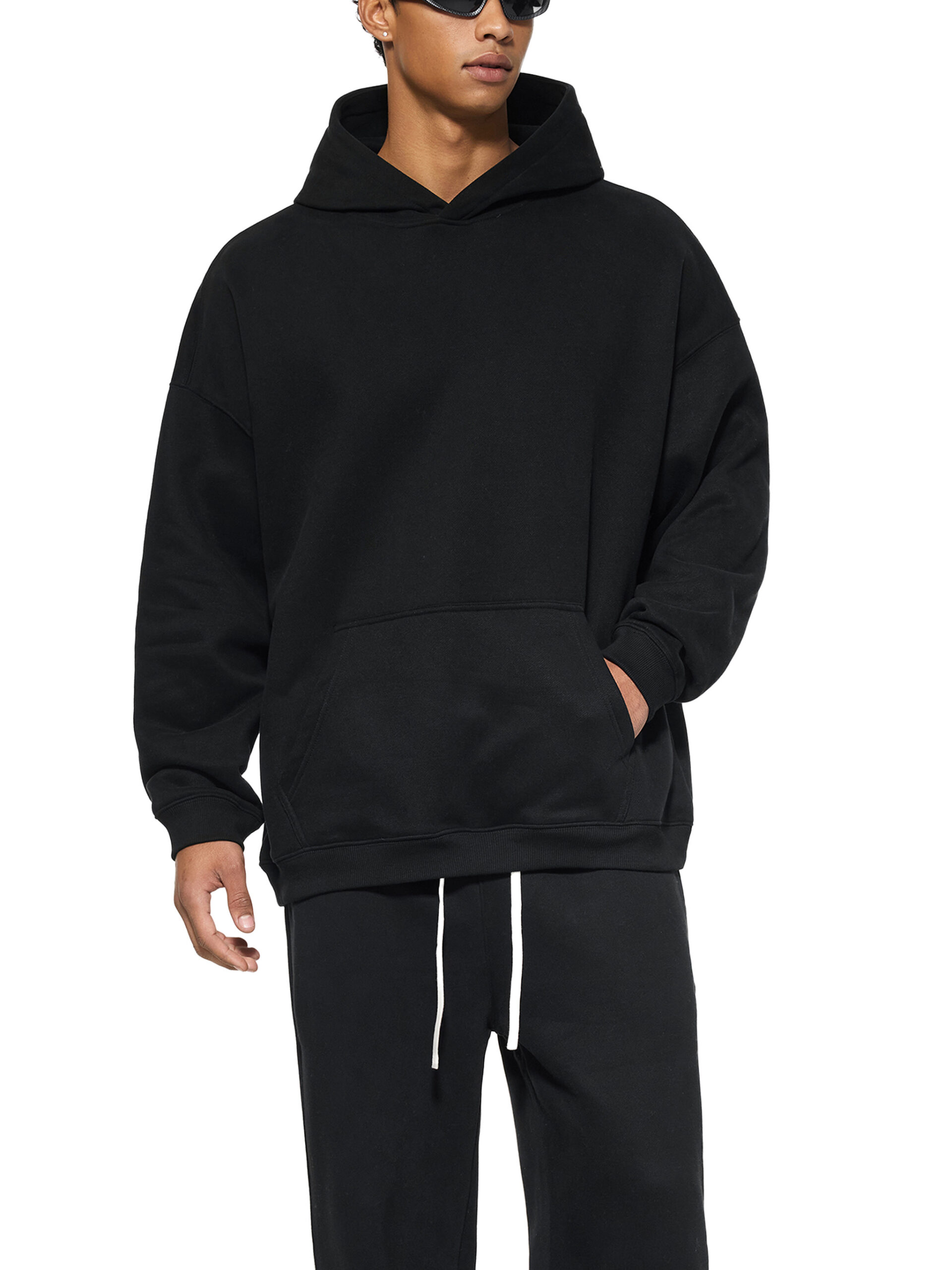 Born Free, Oversize Fleeced Hoodie - Image 4