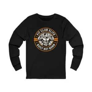 Fit Club Elite "Built Not Born" Long Sleeve Tee