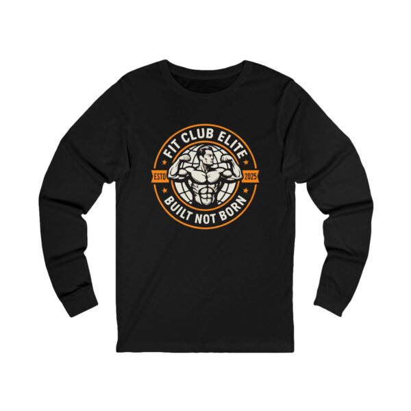 Fit Club Elite "Built Not Born" Long Sleeve Tee