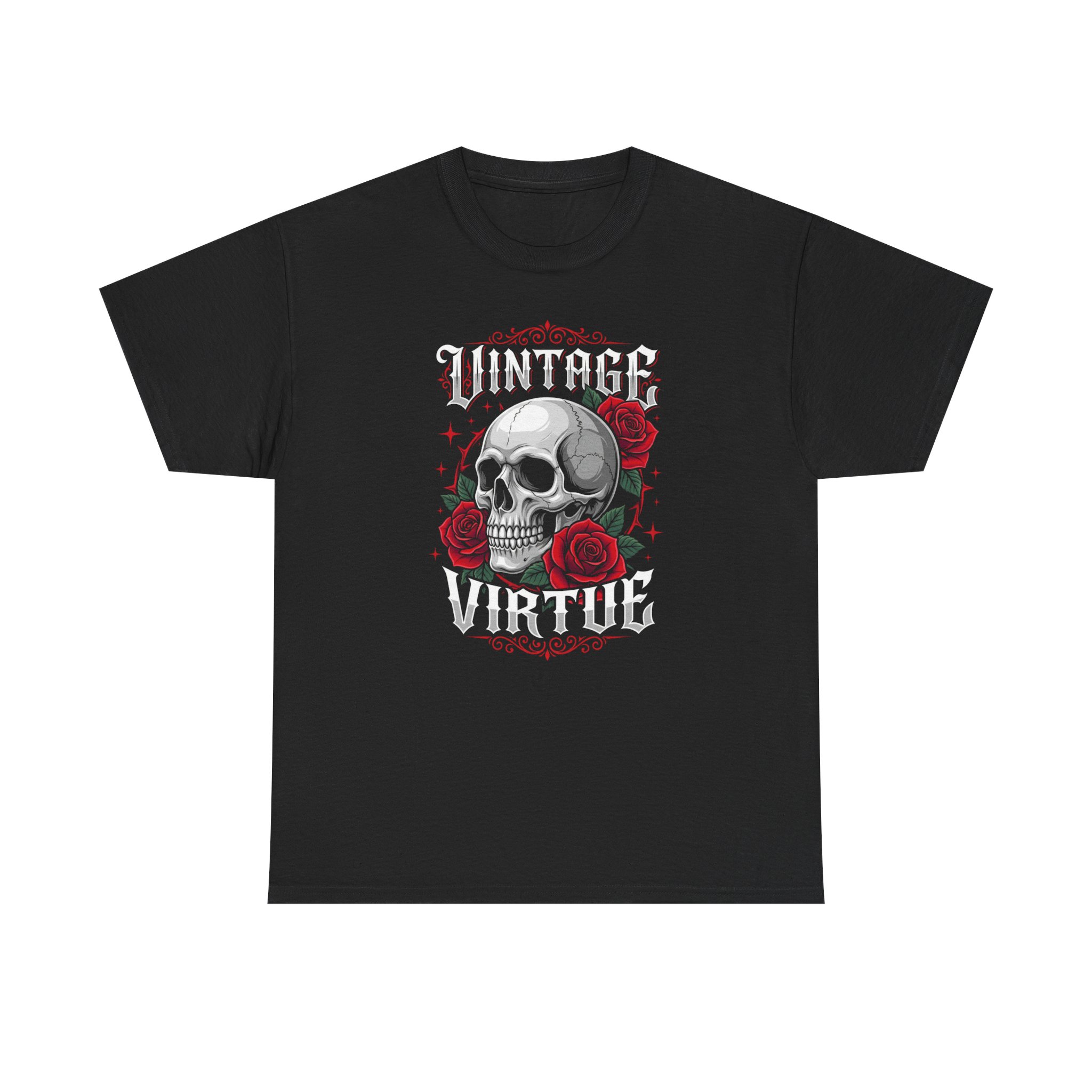 Skull & Roses Vintage Virtue T-Shirt