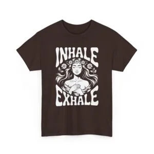 Floral Third Eye T-Shirt — Subtle Spiritual Graphic Tee