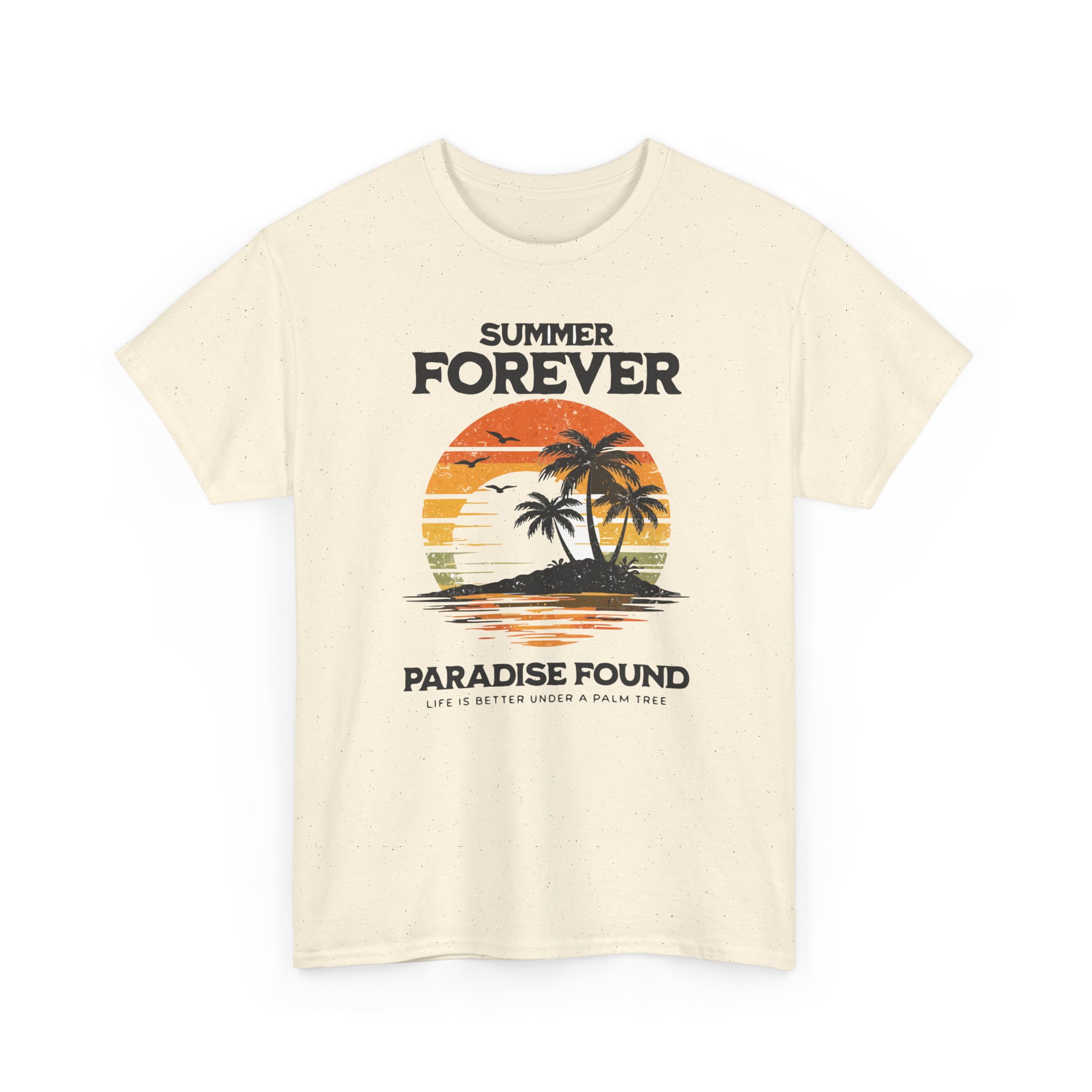 Summer Forever Tee — "Paradise Found" Vintage Palm Island Shirt - Image 3