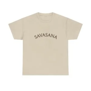 Savasana Yoga T‑Shirt — Relaxed Pose Tee for Yogis & Meditation