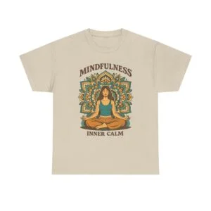 Mindfulness 'Inner Calm' T-Shirt — Yoga Meditation Tee