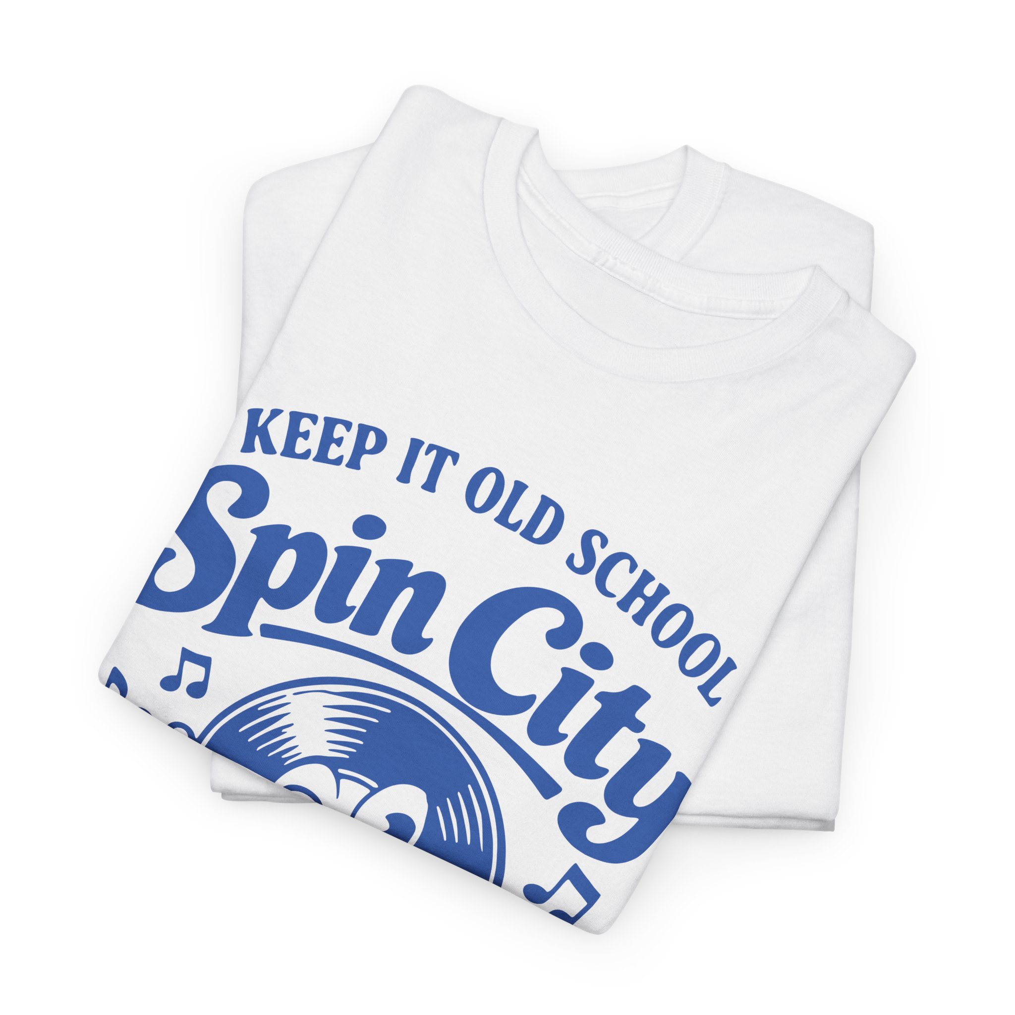 Spin City Retro Cartoon Tee — "Keep It Old School" Vintage DJ T-Shirt - Image 5