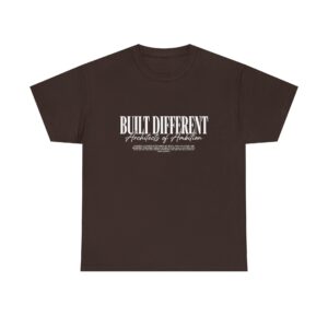 Built Different T-Shirt – 'Built Different' Graphic Tee for Confident, Motivated Wear