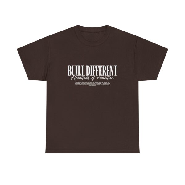 Built Different T-Shirt – 'Built Different' Graphic Tee for Confident, Motivated Wear