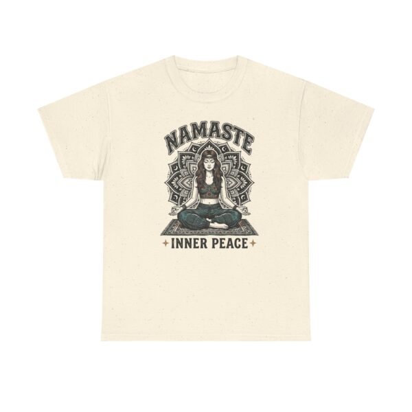 Namaste Inner Peace Tee — Yoga Meditation Spiritual Graphic T-Shirt