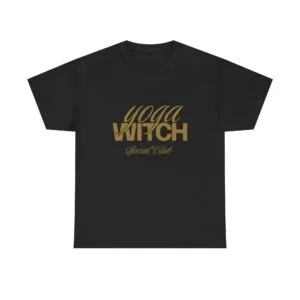 Yoga Witch Tee — "Yoga Witch Social Club" Graphic T-Shirt