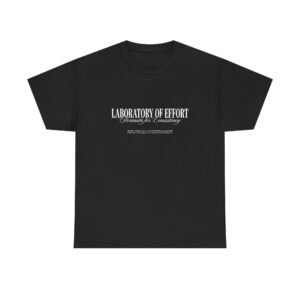 Laboratory of Effort Graphic Tee – Motivational Streetwear T‑Shirt
