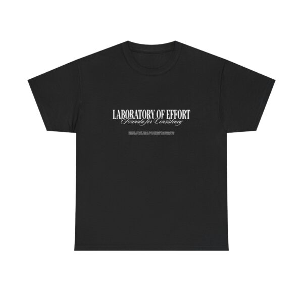 Laboratory of Effort Graphic Tee – Motivational Streetwear T‑Shirt