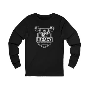 Legacy Weightlifting Long Sleeve Tee — Strength Training Fitness Shirt