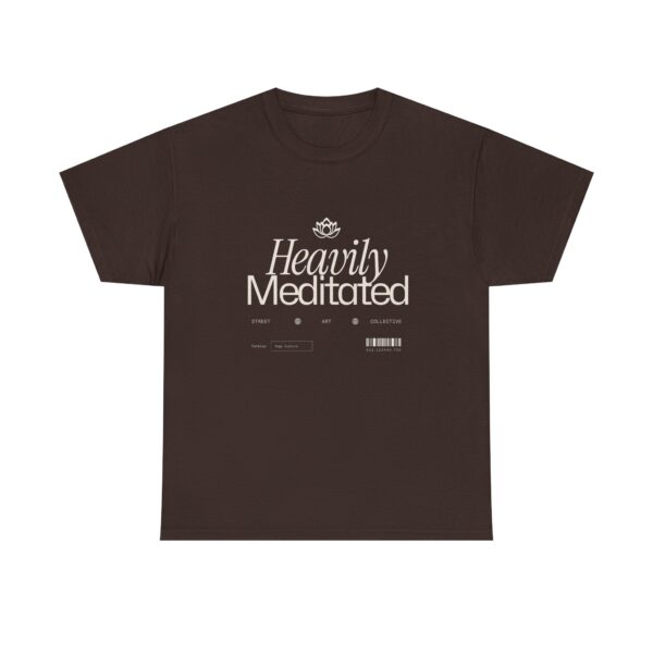 Heavily Meditated Tee — Vintage Yoga Meditation Shirt