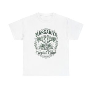 Margarita Social Club Tee — Vintage Cocktail Graphic T‑Shirt
