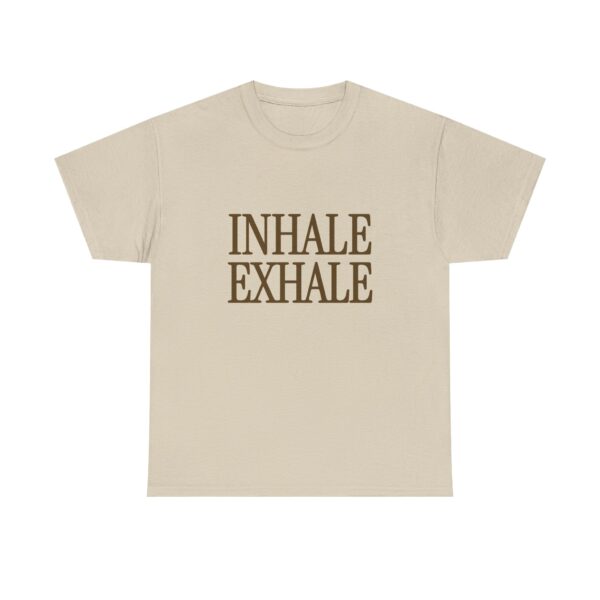 Inhale Exhale Tee — Minimal Mindfulness T-Shirt