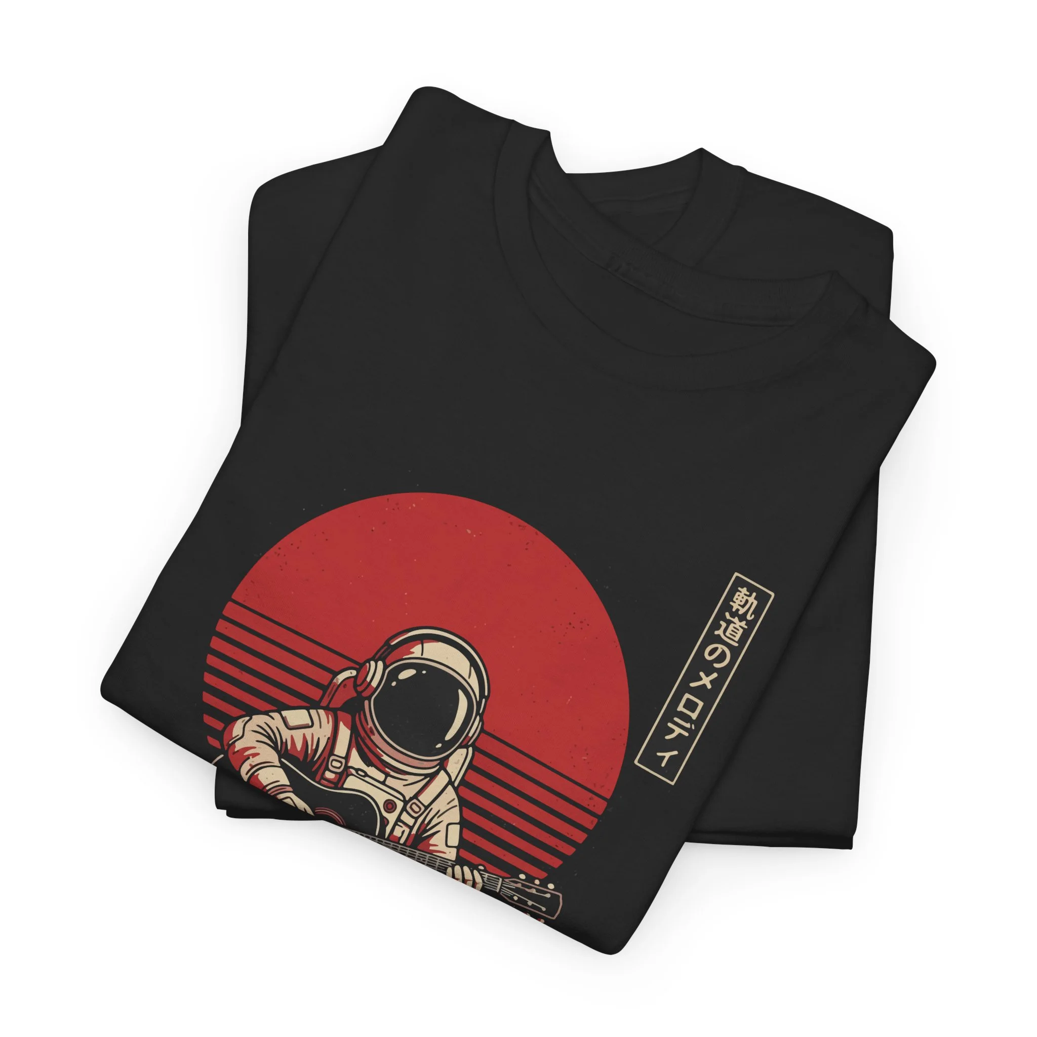 Astronaut Playing Guitar Tee — Retro Space Guitar T-Shirt - Image 5