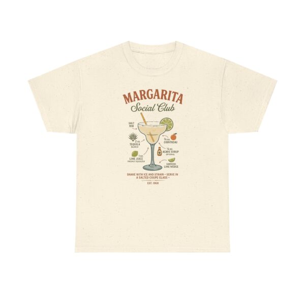 Margarita Social Club T-Shirt — Cocktail Recipe Tee