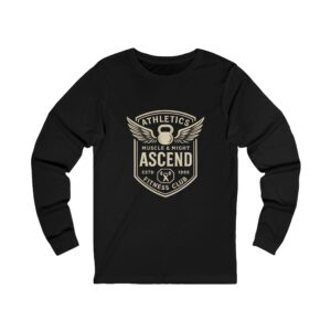 Ascend Athletics Long Sleeve Tee — Vintage Fitness Club Graphic