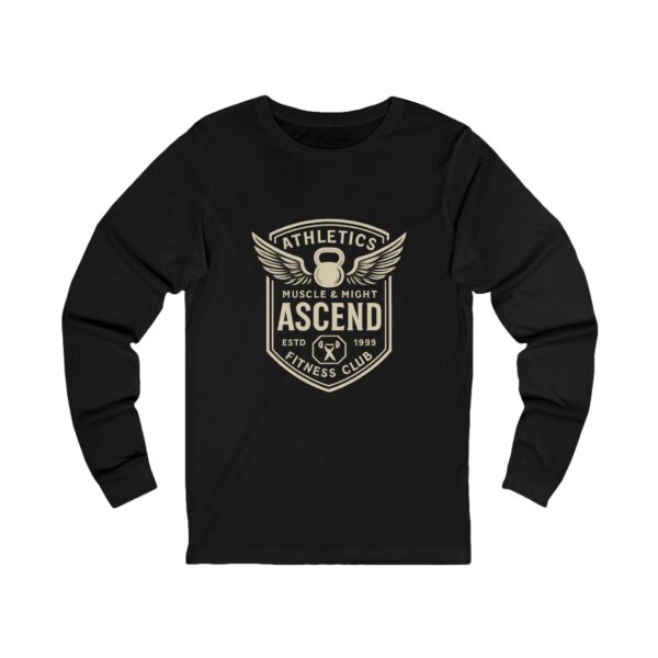 Ascend Athletics Long Sleeve Tee — Vintage Fitness Club Graphic