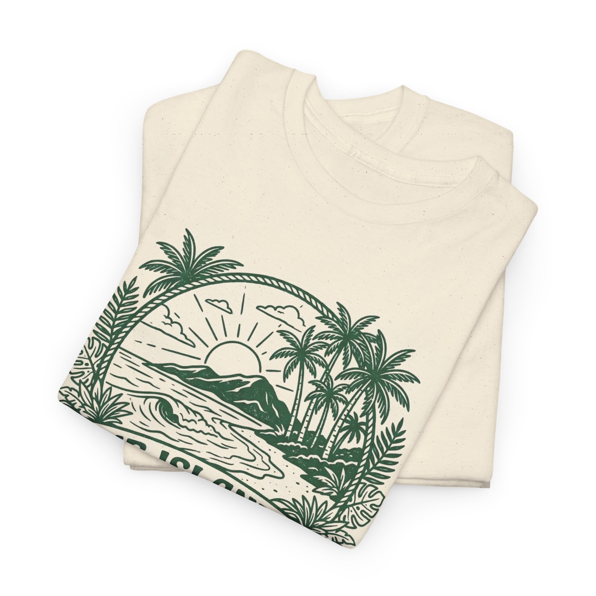 The Islander Beach Club T-Shirt — Vintage Palm Tree Surf Tee - Image 5