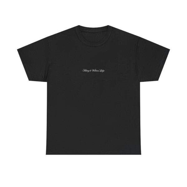 Wellness Lodge Tee — Minimal 'Hiking & Wellness Lodge' Graphic T-Shirt