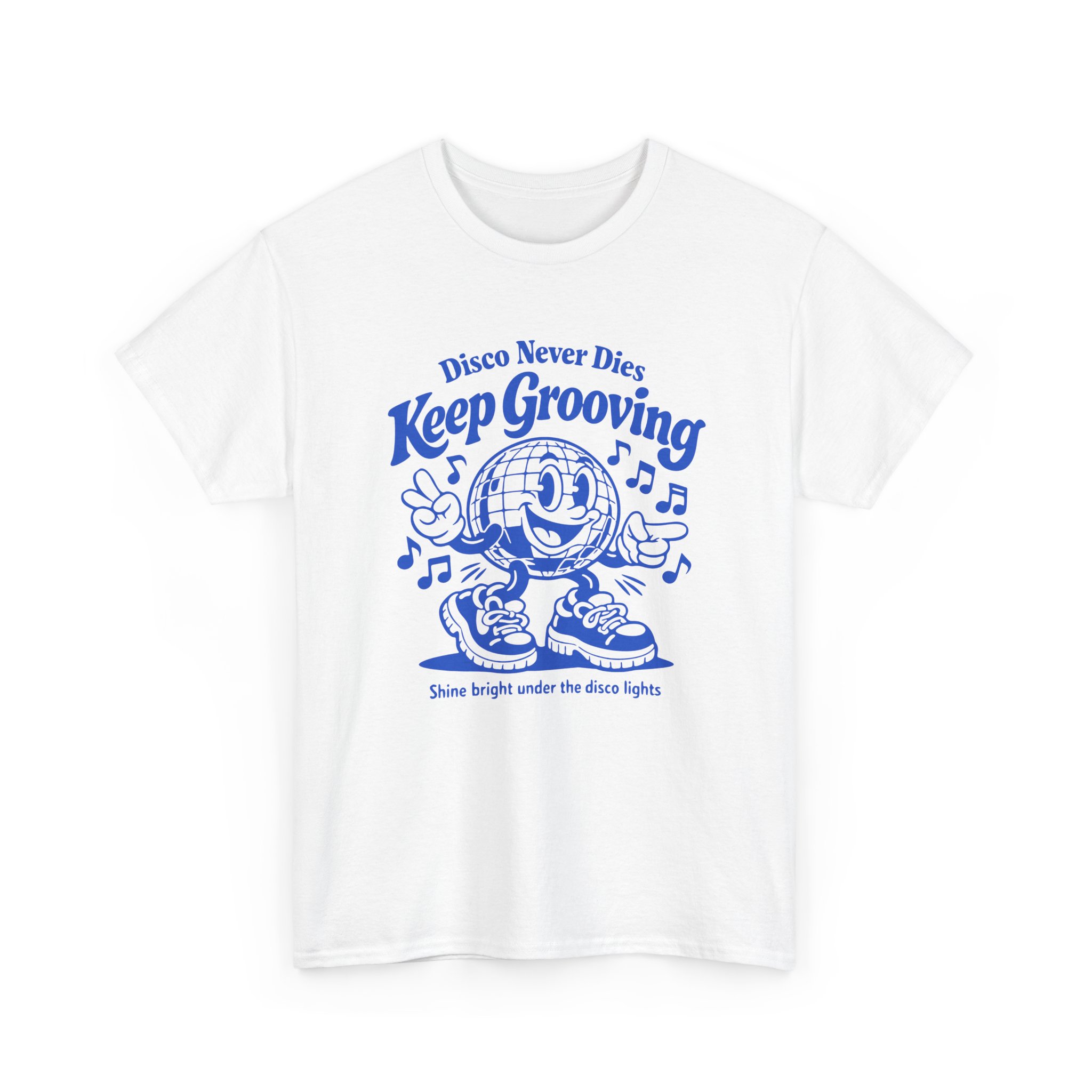 Keep Grooving Disco T-Shirt — Retro Disco Ball Graphic Tee - Image 3