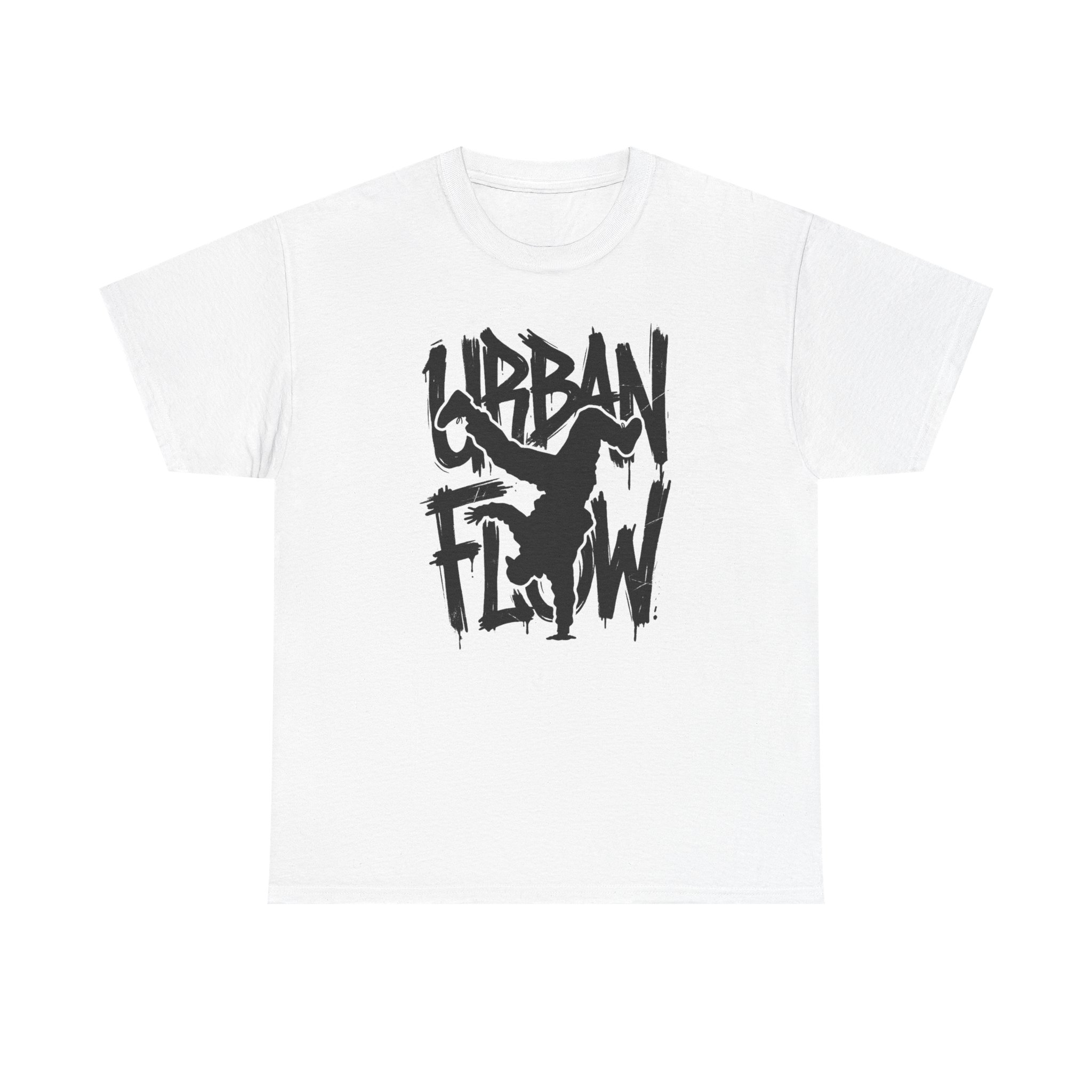 Urban Flow Graphic Tee — Street Dance Breakdancer Logo T-Shirt