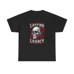 Lasting Legacy Skull & Roses T‑Shirt