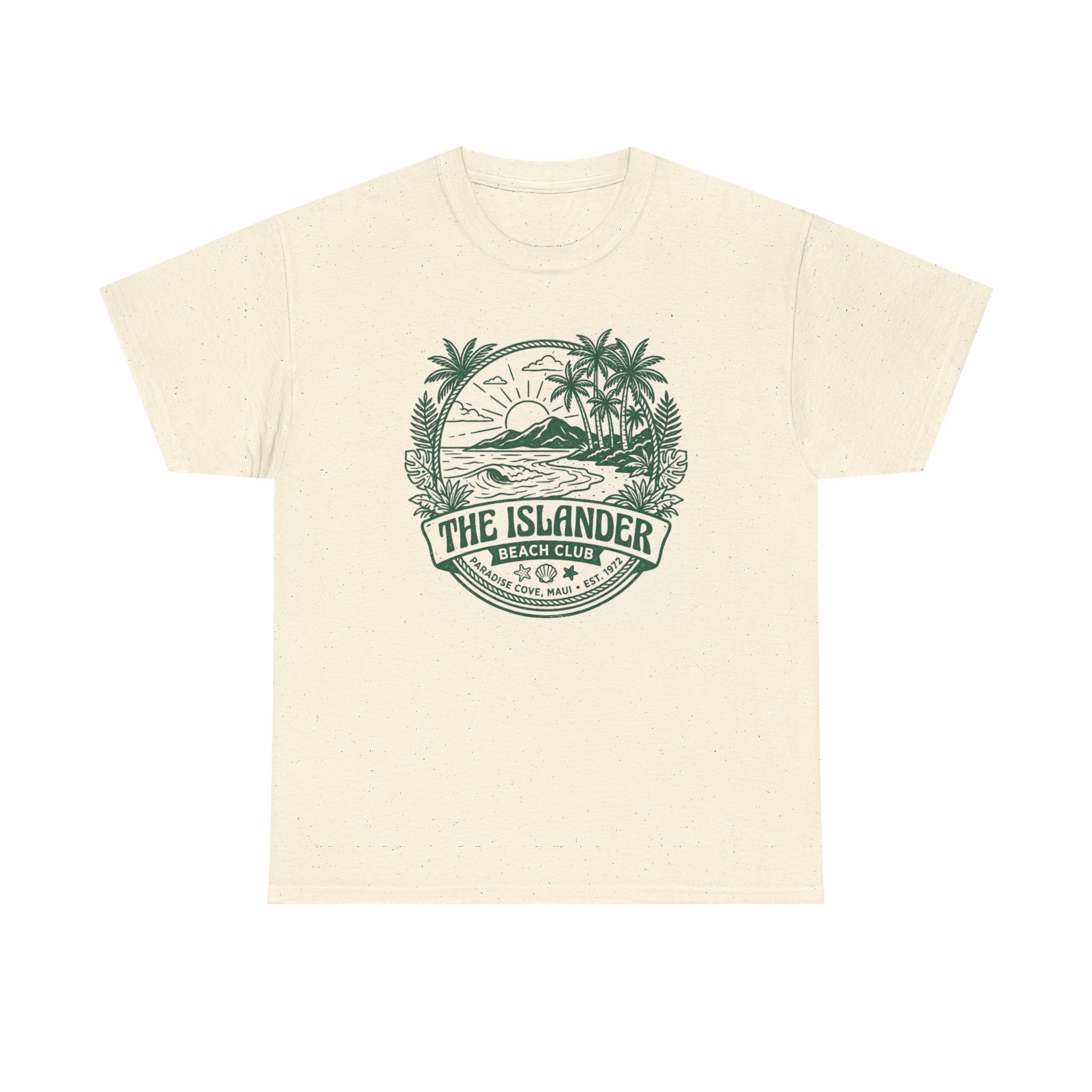 The Islander Beach Club T-Shirt — Vintage Palm Tree Surf Tee