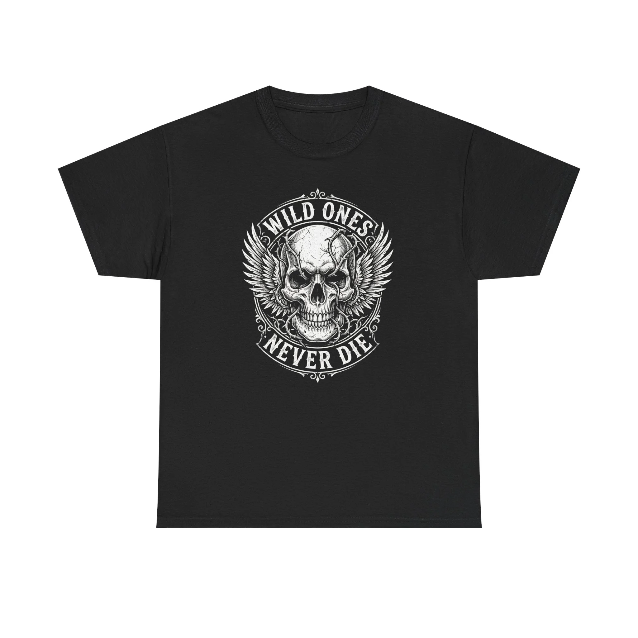 Skull 'Wild Ones Never Die' Graphic Tee