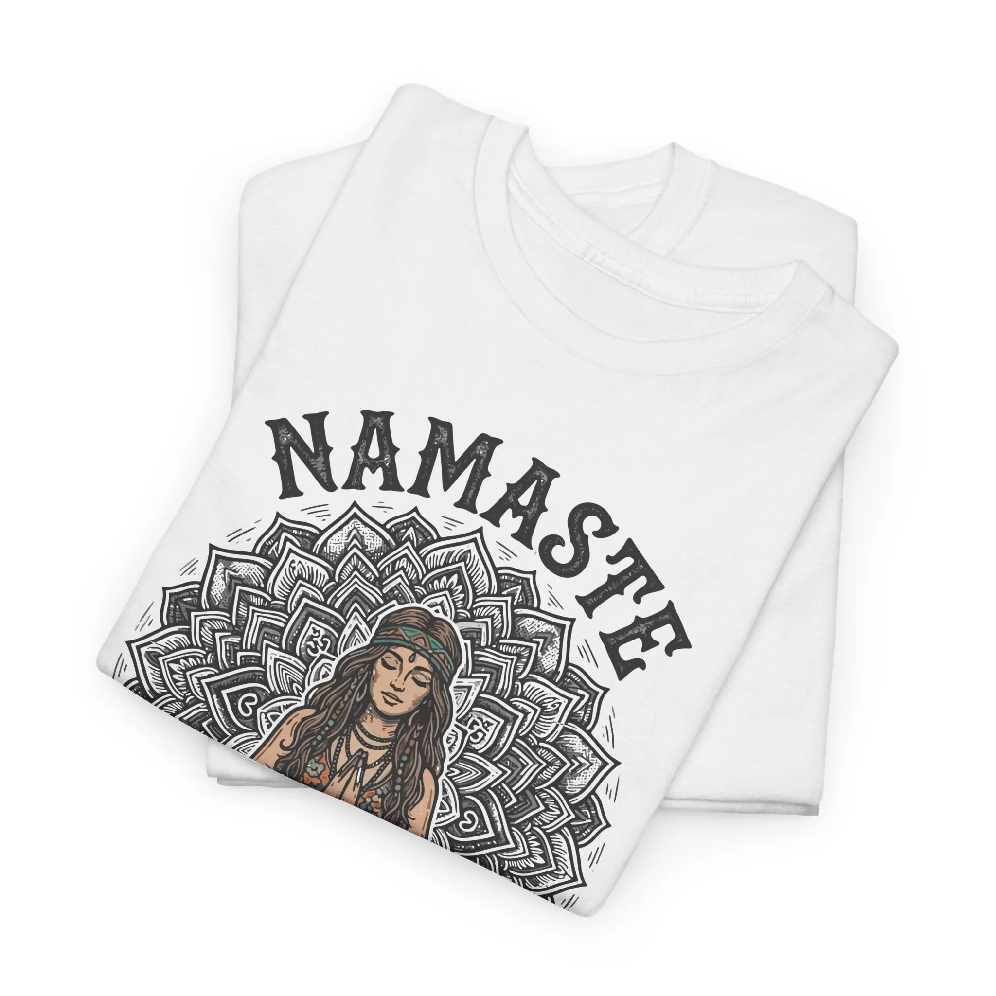 Namaste Manifest Peace T-Shirt — Yoga Meditation Graphic Tee - Image 5