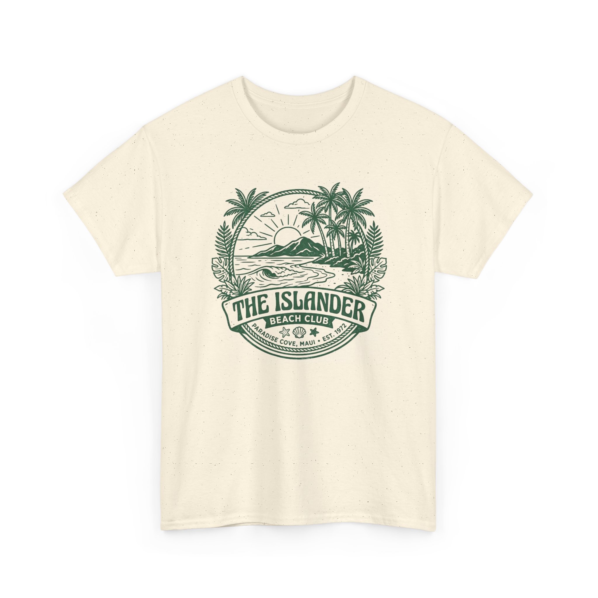 The Islander Beach Club T-Shirt — Vintage Palm Tree Surf Tee - Image 3