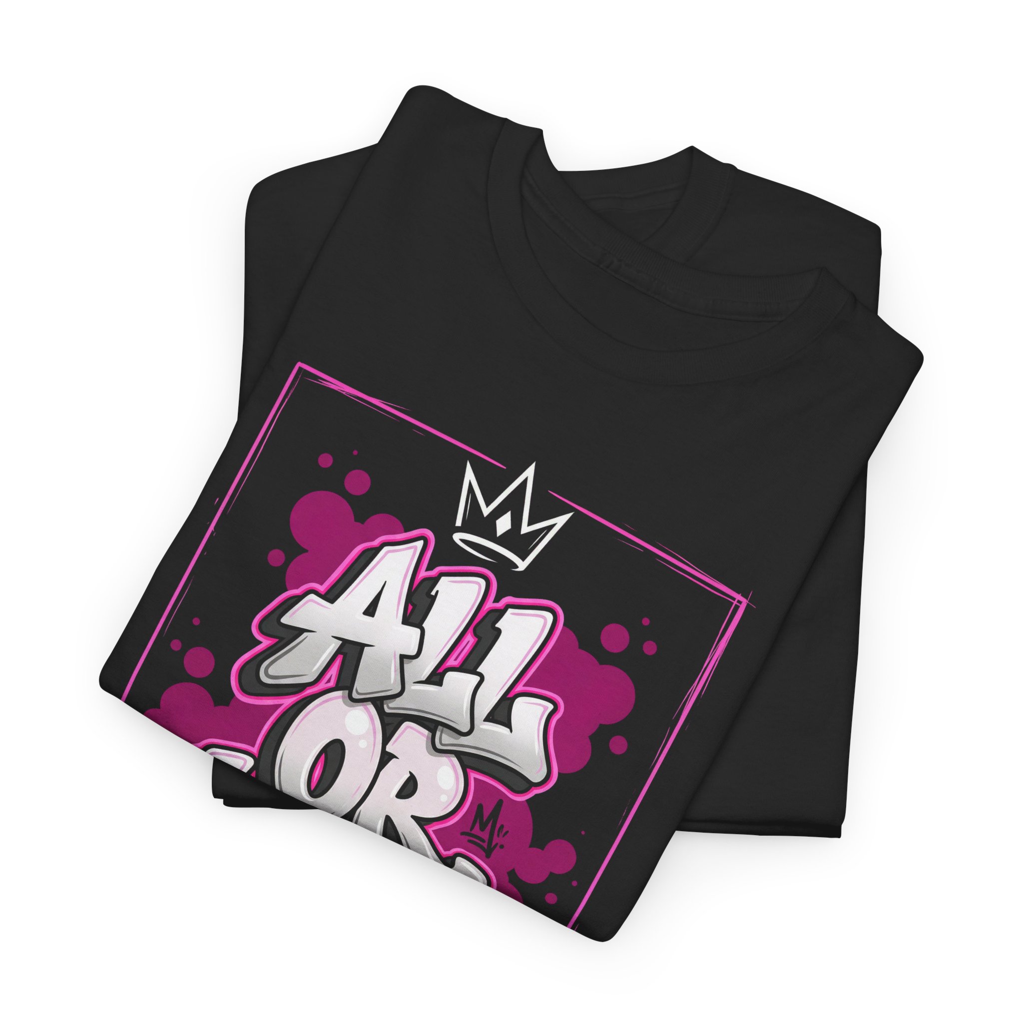 All Or Nothing Graffiti Tee - Urban Streetwear Graphic T-Shirt - Image 5