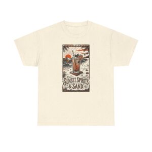 Sunset Spirits & Sand Beach T‑Shirt