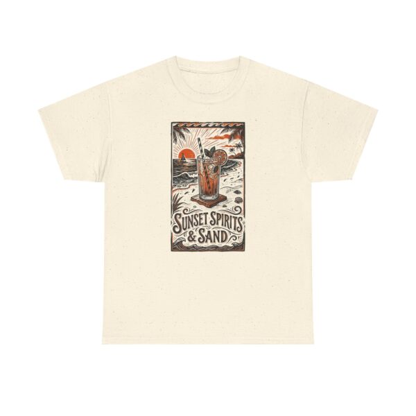 Sunset Spirits & Sand Beach T‑Shirt