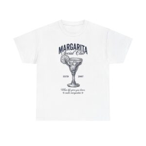 Margarita Social Club T-Shirt – Vintage Cocktail Tee